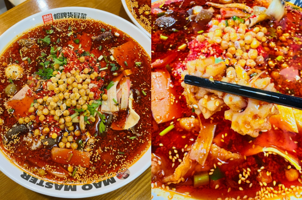 美食城档口做冒菜，先看人流和扣点